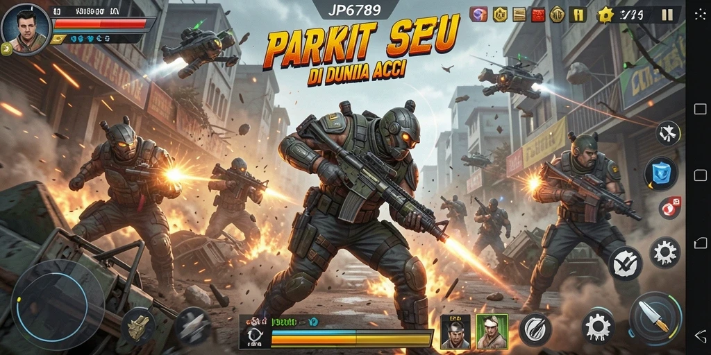 Tampilan gameplay seru dalam JP6789 dengan aksi yang mendebarkan.