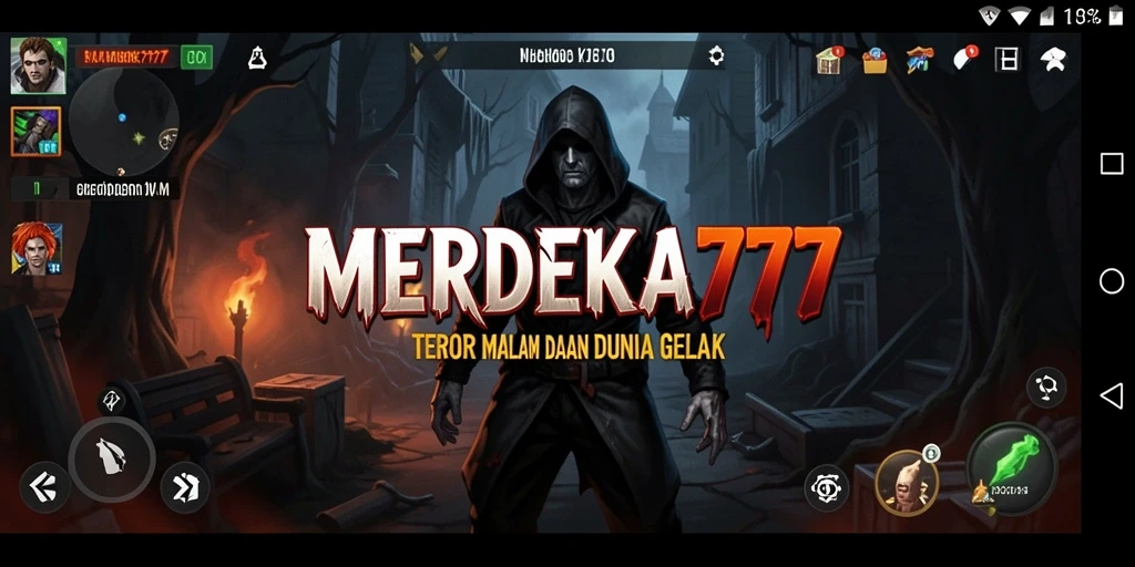 Tampilan gameplay menegangkan dengan suasana Horror yang menyeramkan.