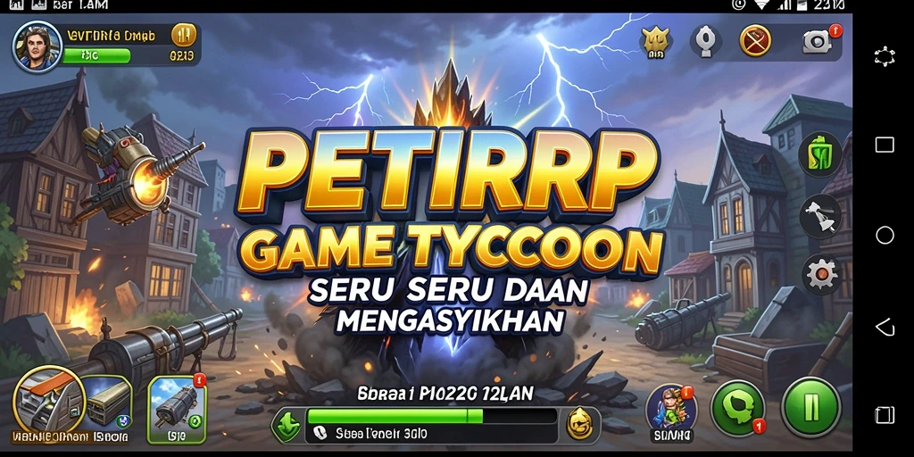 Tampilan gameplay seru dan menantang di PETIRRP.
