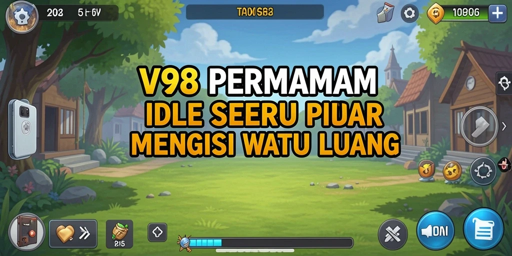 Tampilan gameplay V98 yang mengasyikkan dan interaktif.