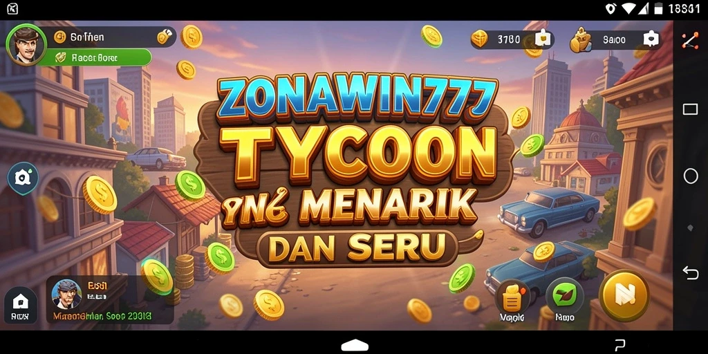 Tampilan gameplay ZONAWIN777 yang seru dan menarik.